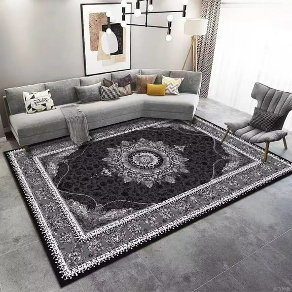 Vintage Persian Large Rugs for Living Room 160x230cm Home Decoration Luxury Area Carpet Washable Bedroom Soft Non-slip Floor Mat
