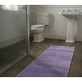 thumbnail image 2 of Garland Rug Essence Washable Nylon Purple Bathroom Runner, 22" x 60", 2 of 6