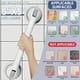 thumbnail image 5 of Barra de apoyo para ducha con ventosa para personas mayores | Mango de seguridad resistente para baño | Instalación sin taladros | Agarre antideslizante | Ayuda a personas mayores, personas con, 5 of 9