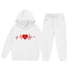 thumbnail image 4 of TaTaai Valentine's Day Kids Hoodie and Pants Set, Heart Print Two Piece Outfit, Cute Couple Matching Wear Gift, 4 of 4