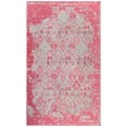 thumbnail image 2 of Alfa Rich 5x8 Gray Pink Reversible Area Rugs for Living Room Decor Washable Cotton Pet Friendly, 2 of 5