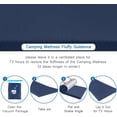 thumbnail image 3 of Memory Foam Camping Mattress Pad 3 Inch Thick Waterproof Roll  Sleeping Pad for Tent Travel, 3 of 7