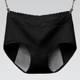thumbnail image 2 of Soyumi Women's Seamless Underwear High Waisted Tummy Control No Show Panties Full Coverage Stretch Briefs, Black, 2 of 9