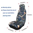 thumbnail image 6 of Haiem Retro Forest Animals Printed Car Seat Covers Set of 2, Universal Fit Car Seat Covers,Protective Seat Covers,Comfortable Car Seat Covers, Easy Installation Seat Covers, 6 of 9
