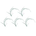 thumbnail image 1 of 5pcs Cymbidium Embroidery Appliques Exquisite Embroidery Applique Orchid Patch, 1 of 9