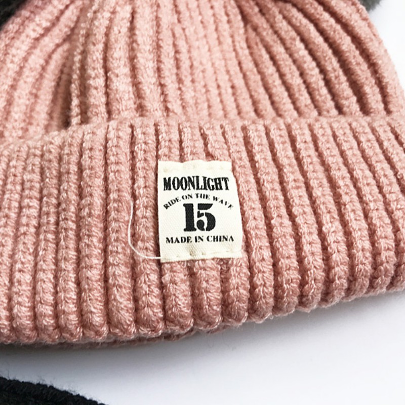 Ame Baby Winter Warm Hat, Baby Newborn Knit Hat Infant Toddler Kid Crochet Hat Beanie Cap, Winter Warm Para Bebe Cotton Ball Kids Knitted Beanies Hat - image 2 of 8