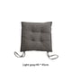 thumbnail image 2 of Cojín para silla Injueey cuadrado de cuerda fija Decorativo Gris claro 45*45cm, 2 of 6