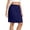 Navy-B, variant on Half for Women Lace Anti Static Navy Underskirt Satin Skirt for Under Dresses