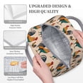 thumbnail image 3 of Balery Rooster Bolsa de Almuerzo para Mujeres, Caja de Almuerzo, Bolsa de Almuerzo Pequeña Impermeable, Tote de Almuerzo Reutilizable con Gran Capacidad, 3 of 6