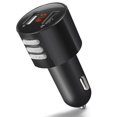 thumbnail image 3 of 3.4A Adaptador Cargador Reproductor FM USB Transmisor MP3 Radio Bluetooth Coche Inalámbrico Coche Bluetooth MP3, 3 of 8