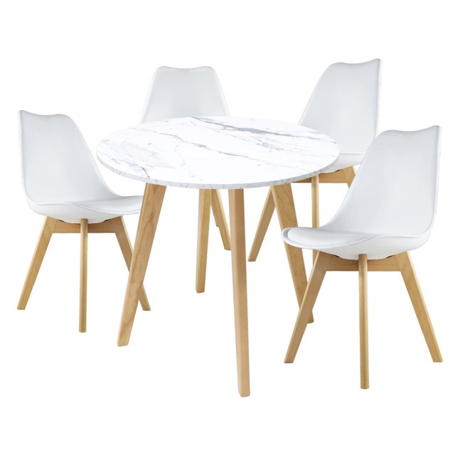 Mesa Frankfurt 80 con 4 Sillas Frakfurt