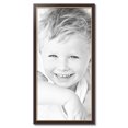 thumbnail image 2 of ArtToFrames 18" x 37" Mahogany and Gold Slope Picture Frame, 18x37 inch Brown MDF Poster Frame (WOM-4447), 2 of 8