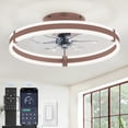 thumbnail image 1 of Ventilador de Techo ZMISHIBO 50 cm 6 Velocidades Luz LED 110V, 1 of 7