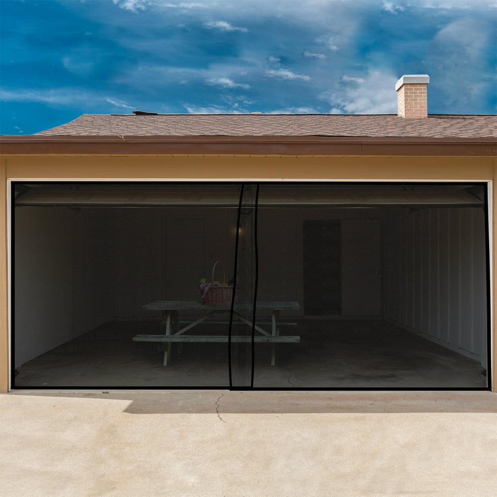 Modern Garage Door Screen Images with Simple Decor