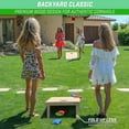 thumbnail image 3 of GoSports Jeu de Pelouse Extérieur Cornhole Bean Bag 4 Pieds x 2 Pieds Taille Réglementaire, 3 of 4