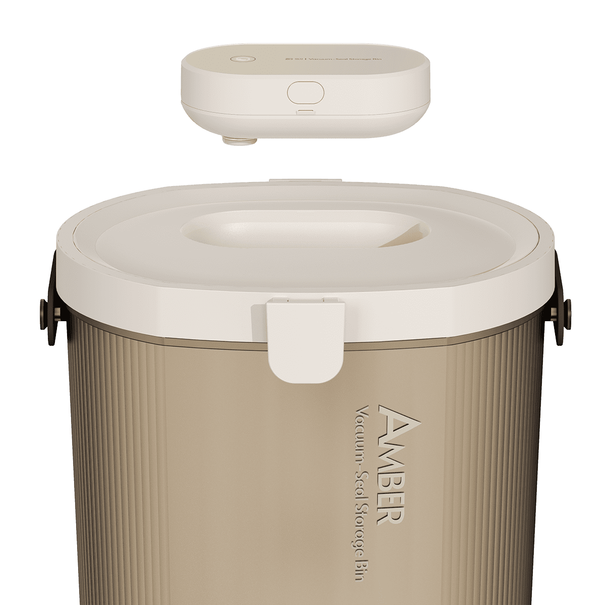 VOOCOO Automatic Dog Cat Food Container - 16.5lbs Vacuum Sealed Storage Bin