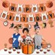 thumbnail image 3 of Basketball sport Cartoon Birthday Party Decoration Happy Birthday Flag Cake Cupcake Topper 12 Inch Round Balloon 18 Inch Foil Balloon, 3 of 4