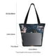 thumbnail image 3 of Balery Artistic Starry Sky Moon Book Bolsa de Hombro con Diseño, Bolsa Grande y Duradera, Bolsa Versátil para Compras, 3 of 6