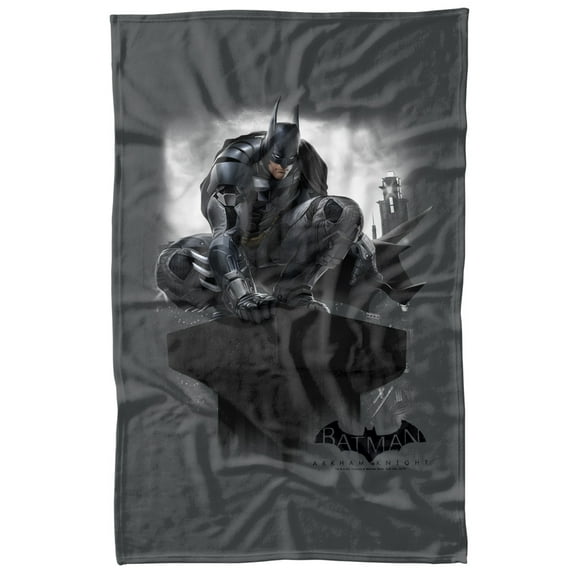 Batman Arkham Knight Perched Fleece Blanket 36' x 58',Perched