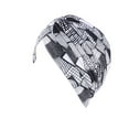 thumbnail image 4 of Turban Caps Multipurpose Pleated Supple to Touch Woman Accessories Sleep Hats Simple Design Breathable Polyester Women Hat Ocean Blue, 4 of 7