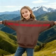 thumbnail image 5 of Byoo Toddler Boy Letter Print Hooded Sweatshirt Long SleeveCasual Pullover Hoodie with Pocket Outdoor Soft Pullover Top, 5 of 6