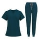 thumbnail image 4 of Conjunto de Uniforme para Enfermería, Trajes de Trabajo de Enfermería, Pantalones Superiores de Enfermera, Ropa de Trabajo Cómoda para Peluquero de Ma XL, 4 of 8
