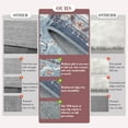 thumbnail image 3 of 4'x6' Area Rugs, Machine Washable Non Slip Area Rug for Living Room, Soft Low Pile Vintage Print Pattern Indoor Bedroom Thin Carpet, Navy Blue, 3 of 6