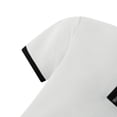 thumbnail image 5 of Gytharion Men's 2 Piece Classic Walffe Sets Turn-down Collar Zippered Short Sleeve Tops with Drawstring Long Pants Sets Soild Color Casual Outfits, 5 of 5