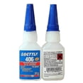 thumbnail image 2 of ?4 Pack Loctite 406 Instant Adhesive Super Glue 20 Gram Tubes For Plastic Rubber And Various Materials Henkel Brand?, 2 of 5