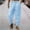 Light Blue, variant on YHAJDS Men Linen Drawstring Pants Solid Color Lightweight Breathable Summer Casual Bottoms