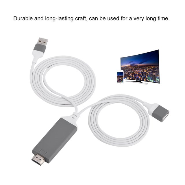 Digital Lightweight Video Signal To HD Digital Signal Phone To Adapter, AV Adapter, For HDTV