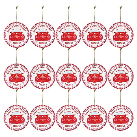 

Tfalo Valentines Day Decor Wooden Valentine s Day Pendants Gift Red Wine Bottle Tree Hanging Ornament