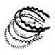thumbnail image 5 of Espesor de aro de cabello suministros estirables para el cabello universal accesorios livianos de estilo simple equipo deportivo para hombres mujeres grandes olas Inevent AP008943-10B, 5 of 6