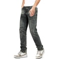 thumbnail image 2 of GINGTTO Men's Lightweight Stretch Slim Fit Denim Jeans for Casual Daily Wear, 2 of 5