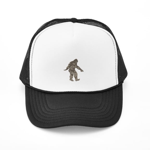 CafePress - Bigfoot Circle Game 2 - Adjustable Unisex Printed Trucker Hat with Mesh Back
