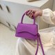 thumbnail image 5 of Bolso bandolera para mujer bolso bandolera de piel sintética bolso de noche con solapa bolso para citas diarias, 5 of 9