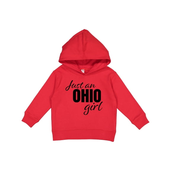 Inktastic Just an Ohio Girl Born in Ohio Toddler Hoodie