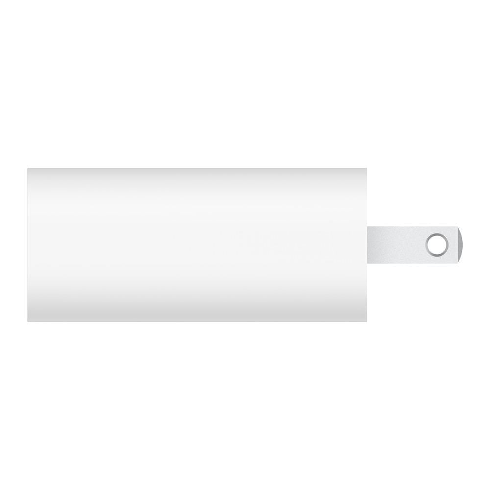 Chargeur Mural 25W USB-C Power Delivery avec PPS Blanc Belkin 25W CHARGER Blanc