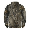 thumbnail image 3 of GrmtClth Mens Sweatshirt Camo Print Henley Quater Button Sweater Vintage Long Sleeve Pullover Fall Stand Collar Sweatshirt Black XXL, 3 of 3