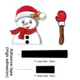 thumbnail image 2 of Riwesomey Etiqueta engomada del limpiaparabrisas de la ventana trasera del coche de Papá Noel estilo de coche de Navidad divertido brazo que agita las Automoción decorativa y accesorios No.14 Riwesomey VI1434-14B, 2 of 6