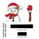 thumbnail image 2 of Riwesomey Etiqueta engomada del limpiaparabrisas de la ventana trasera del coche de Papá Noel estilo de coche de Navidad divertido brazo que agita las Automoción decorativa y accesorios No.14 Riwesomey VI1434-14B, 2 of 6