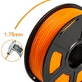 thumbnail image 2 of SUNLU PLA 3D Printer Filament 1.75mm Dimensional Accuracy +/- 0.02mm 1kg(2.2lbs) Spool, Gold, 2 of 8