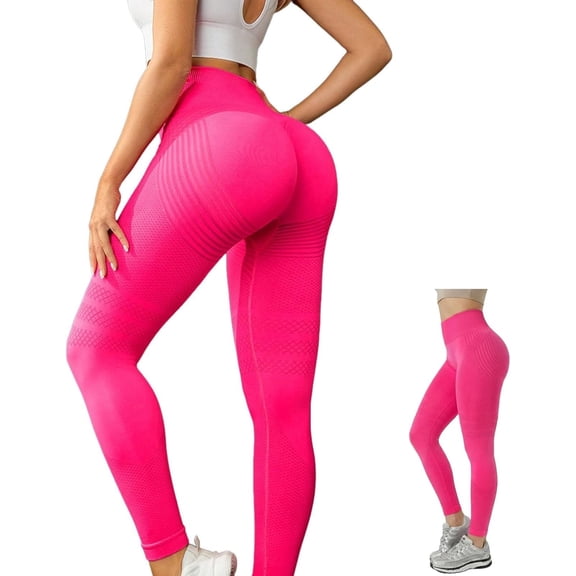 Vitaliana Leggings for Women, Vitaliana 3D Leggings High Waisted Textured Yoga Pants, Seamless Stretch Workout Leggings, Breathable Athletic Pants for Gym Running Fitness Casual Wear