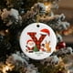 thumbnail image 1 of Adornos navideños con letras del alfabeto | 26 colgantes decorativos | Decoración navideña personalizada para hacer tú mismo, 1 of 6