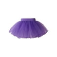 thumbnail image 2 of YEAHDOR Girls Ballet Tutu Skirt Little Girls Solid Color Mesh Dance Skirt,Sizes 1-16, 2 of 7
