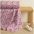 thumbnail image 4 of Soimoi White Cotton Cambric Fabric Lips Women Print Fabric by the Yard 56 Inch Wide, 4 of 7
