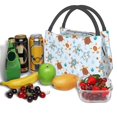 thumbnail image 3 of Disketp Sea Turtle Bolsa Térmica Estampada, Bolsa Térmica Aislante para Almuerzo, Playa y Campamento, 3 of 6