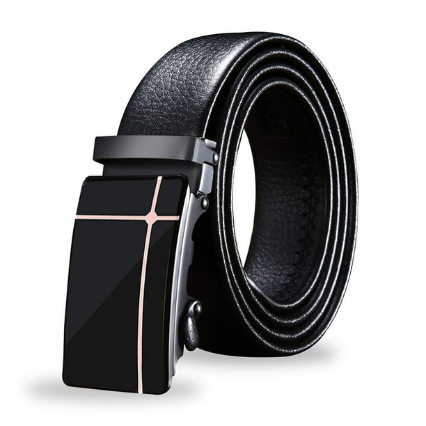 Vedicci Cinturon para Hombre. Fajo con Hebilla Automatica Tezius Vedicci Cinturon para Hombre