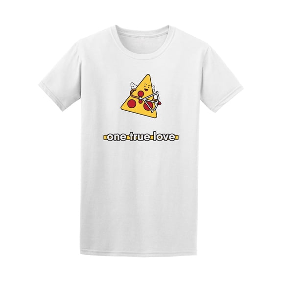 One True Love Cartoon Pizza Cupid Tee - Image by Shutterstock
