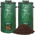 thumbnail image 1 of MesaSe Sac Poubelle Compost Sac de Jardin Réutilisable 34 Gallons (1 Pack), 1 of 6